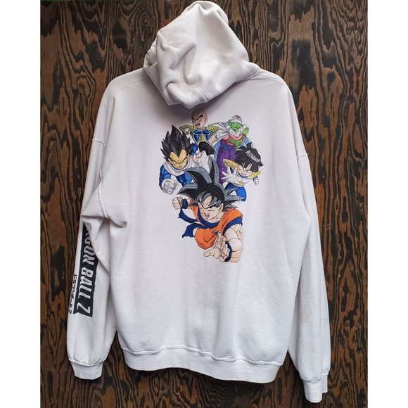 Dragon Ball Z Anime Pullover Hoodie Sweatshirt Youth Size XL Frieza Saga *Read - Picture 1 of 12